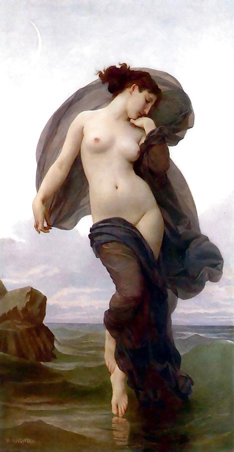 Painted Ero and Porn Art 7 - Adolphe-Willian Bouguereau #6503674