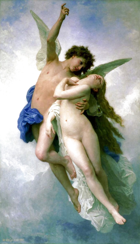 Painted Ero and Porn Art 7 - Adolphe-Willian Bouguereau #6503679