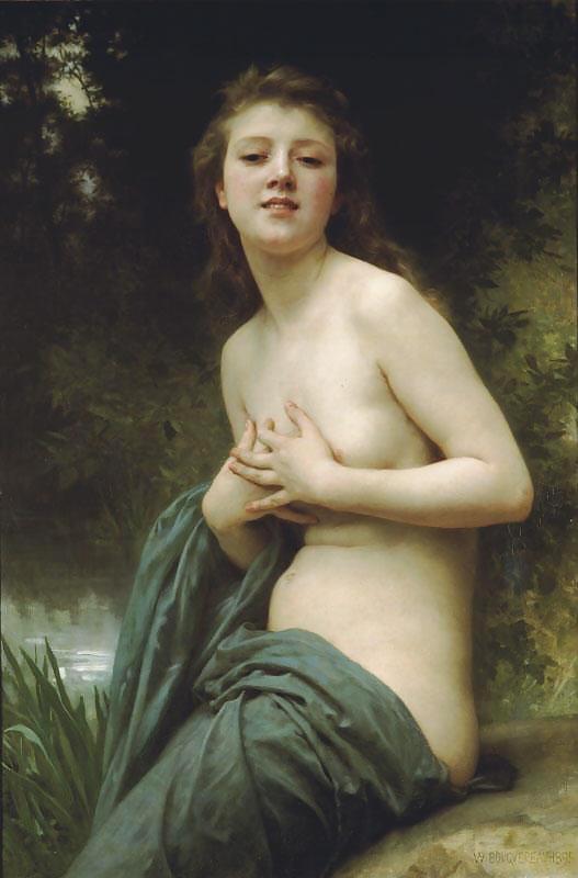 Painted Ero and Porn Art 7 - Adolphe-Willian Bouguereau #6503692