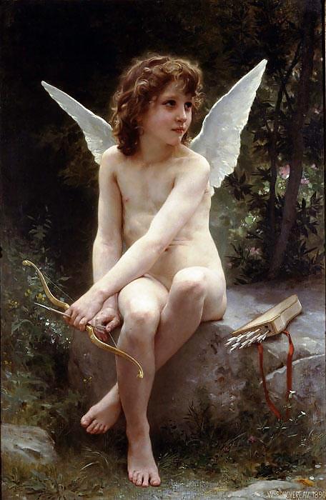 Painted Ero and Porn Art 7 - Adolphe-Willian Bouguereau #6503702