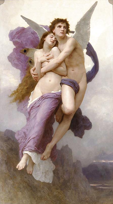 Painted Ero and Porn Art 7 - Adolphe-Willian Bouguereau #6503705