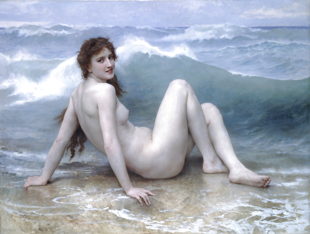 Painted Ero and Porn Art 7 - Adolphe-Willian Bouguereau #6503727