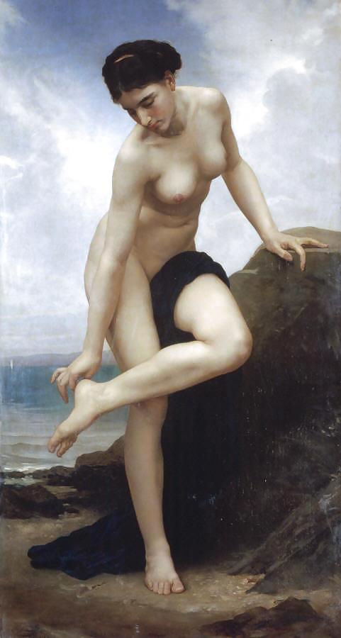 Painted Ero and Porn Art 7 - Adolphe-Willian Bouguereau #6503755