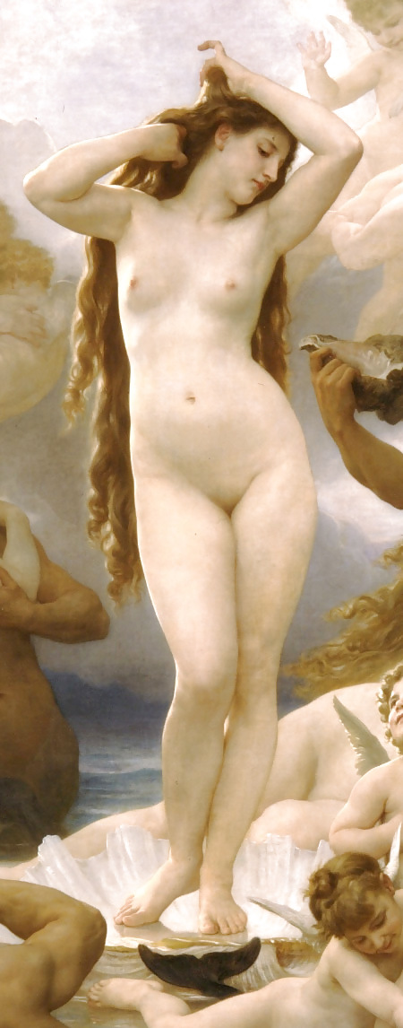 Painted Ero and Porn Art 7 - Adolphe-Willian Bouguereau #6503791