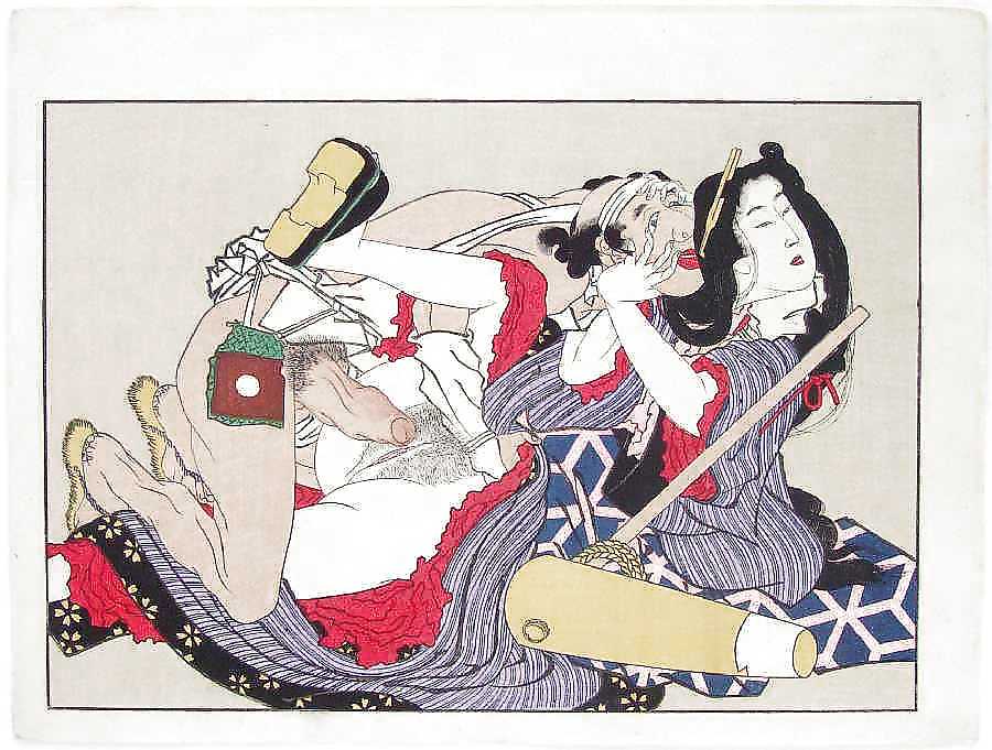 Gedruckt Ero Und Porno Kunst 8 - Japanische Shungas (2) #6530092