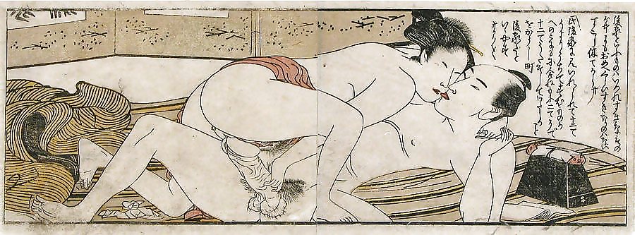 Imprimés Ero Et Porno Art 8 - Shungas Japonais (2) #6530186