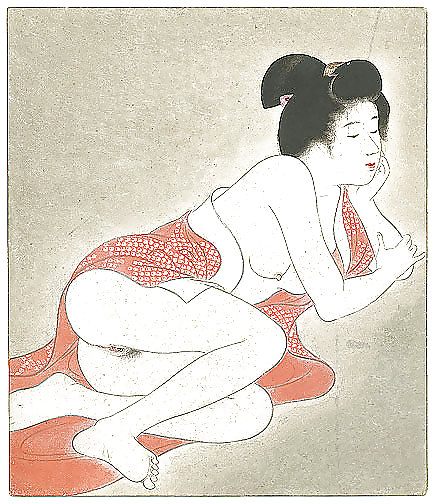 Imprimés Ero Et Porno Art 8 - Shungas Japonais (2) #6530276