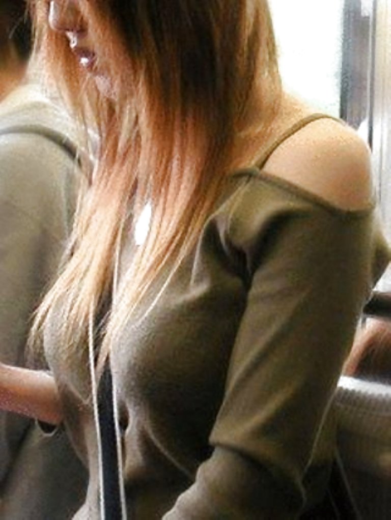 Bag strap between breasts #6758715