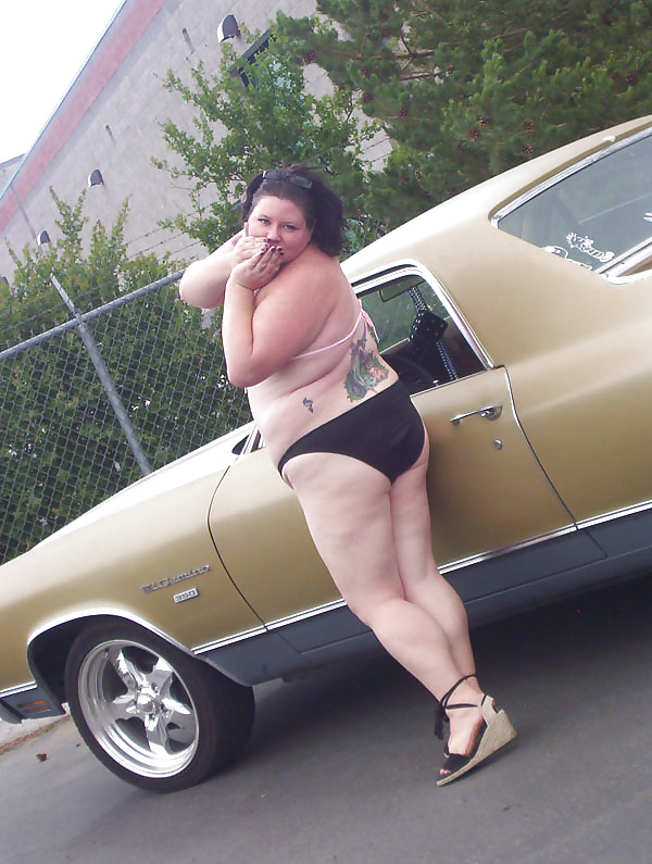 Plumper and her Hot Rod ElCamino #4775260