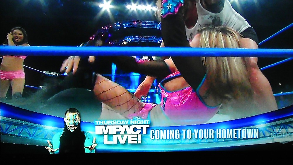 TNA Knockouts Velvet Sky nip slip #20992820
