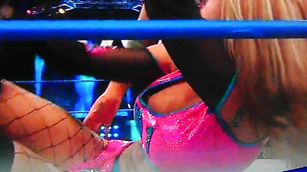 TNA Knockouts Velvet Sky nip slip #20992851