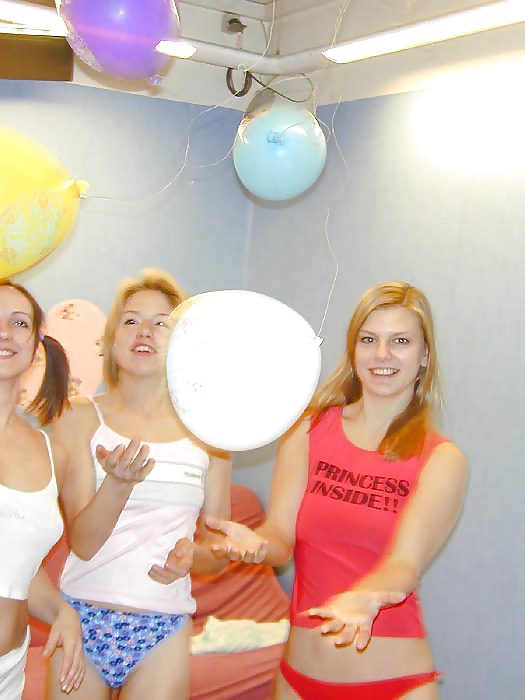 Girls and balloons #12789110