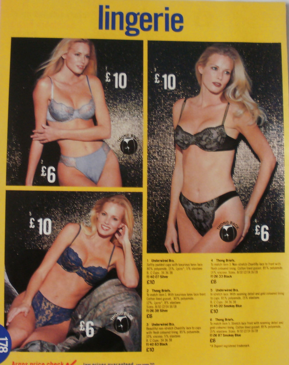 Revistas porno y ropa interior de catálogos
 #11919356