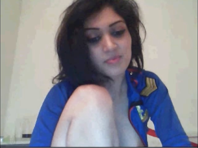 Horny Paki beauty Nafisa on cam with me #18056240