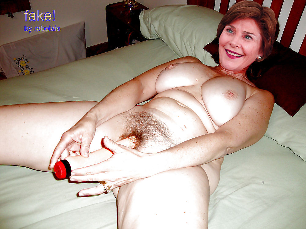Fakes! of MILF first lady Laura Bush #8432040