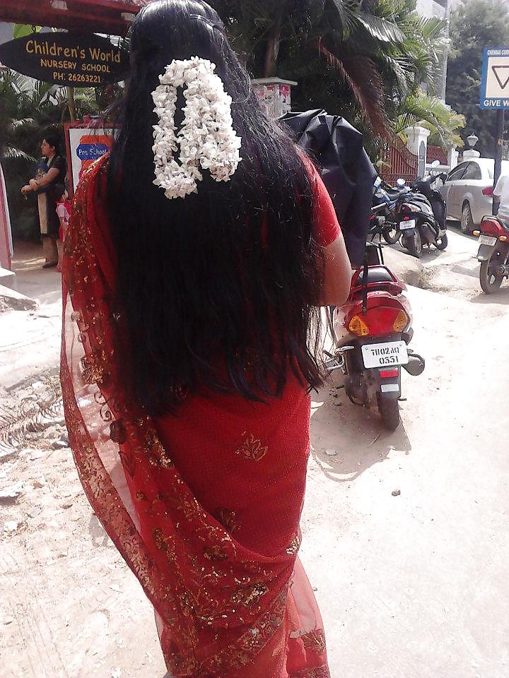 Indian Long Hair Auntys And Girls  #15278932