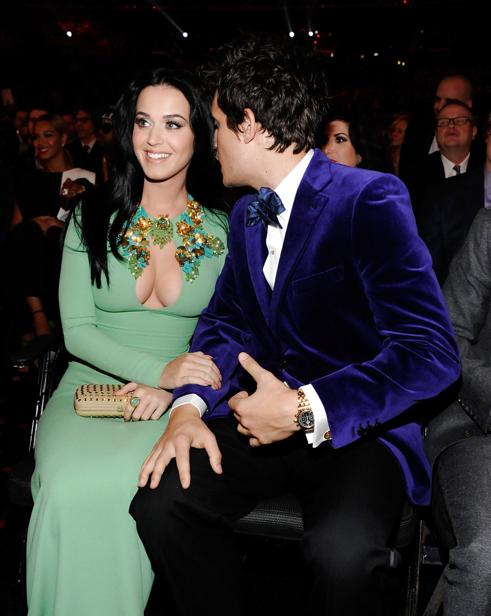 Katy Perry The Famous Green Dress #22134254