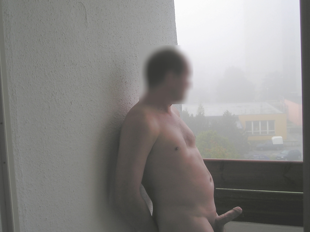 Nude on balcony #418460