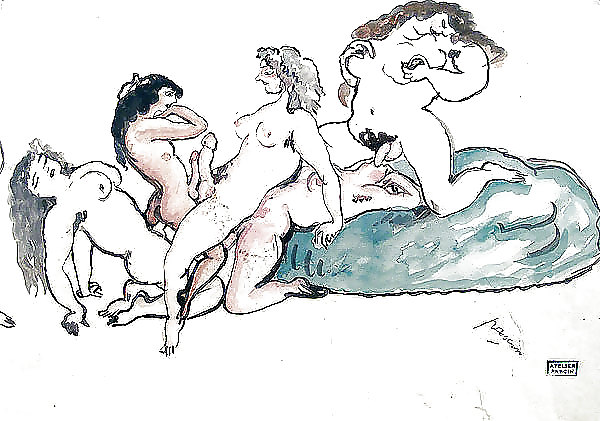 Caricatura erótica - varios artistas
 #14517928