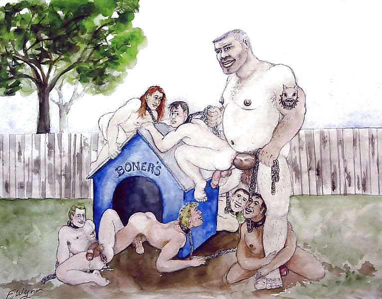 Caricatura erótica - varios artistas
 #14518211