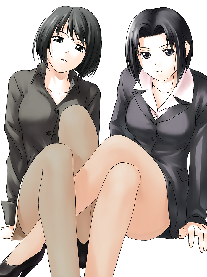 Pantyhose and tights anime-manga-hentai vol.8: photoshops.
 #4722547