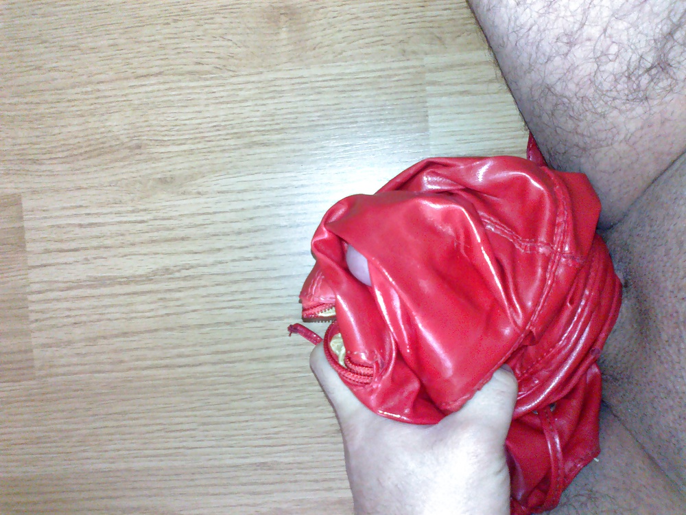 Ficken Leder Meiner Schwester Tasche Und Sperma Auf Ihrer Jacke #16280362