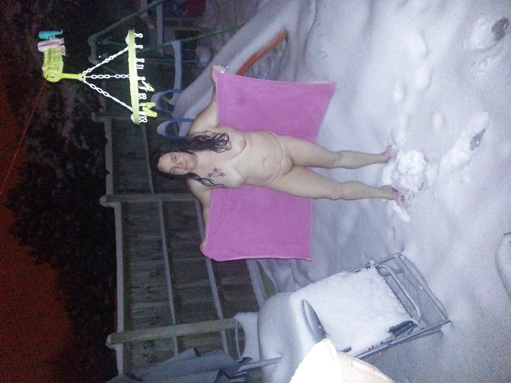 Who wnts to cum play in the snow lol  #15530601