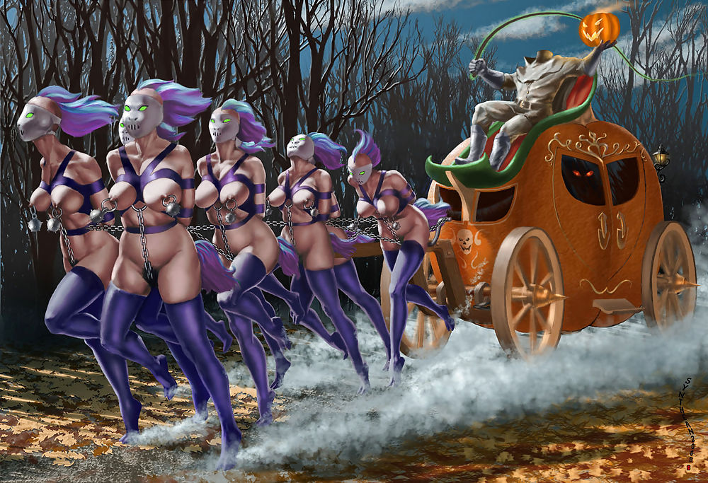 Art De Bande Dessinée De Halloween Sexy #1724391