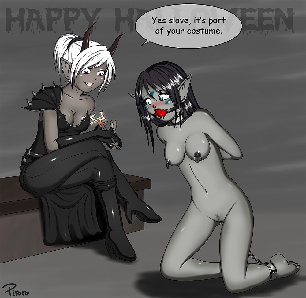 Sexy Halloween-Cartoonkunst #1724555