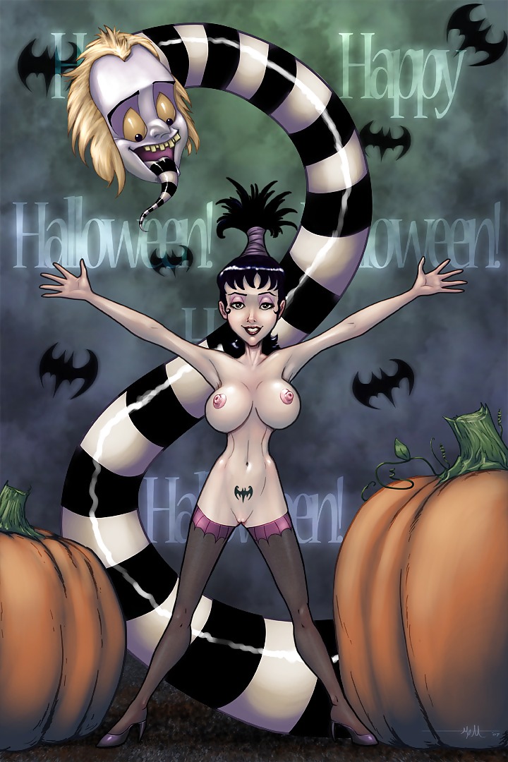 Sexy Halloween-Cartoonkunst #1724564
