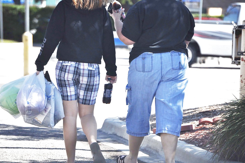 Big Flat Booty with Little Curvy Booty #14323018