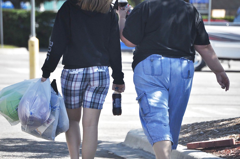 Big Flat Booty with Little Curvy Booty #14323027