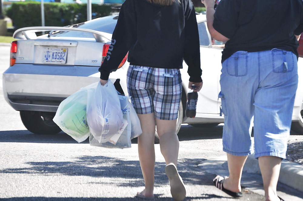 Big Flat Booty with Little Curvy Booty #14323032