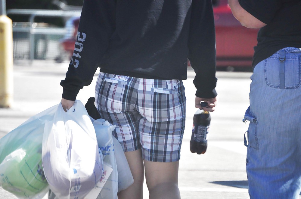 Big Flat Booty with Little Curvy Booty #14323038