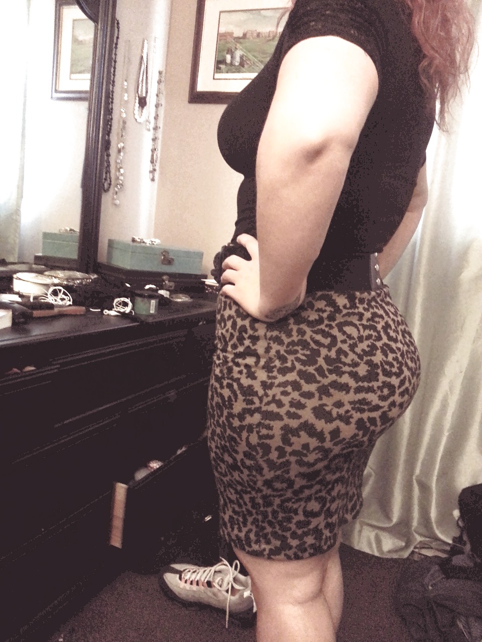 Pawg leopard dress #13467290