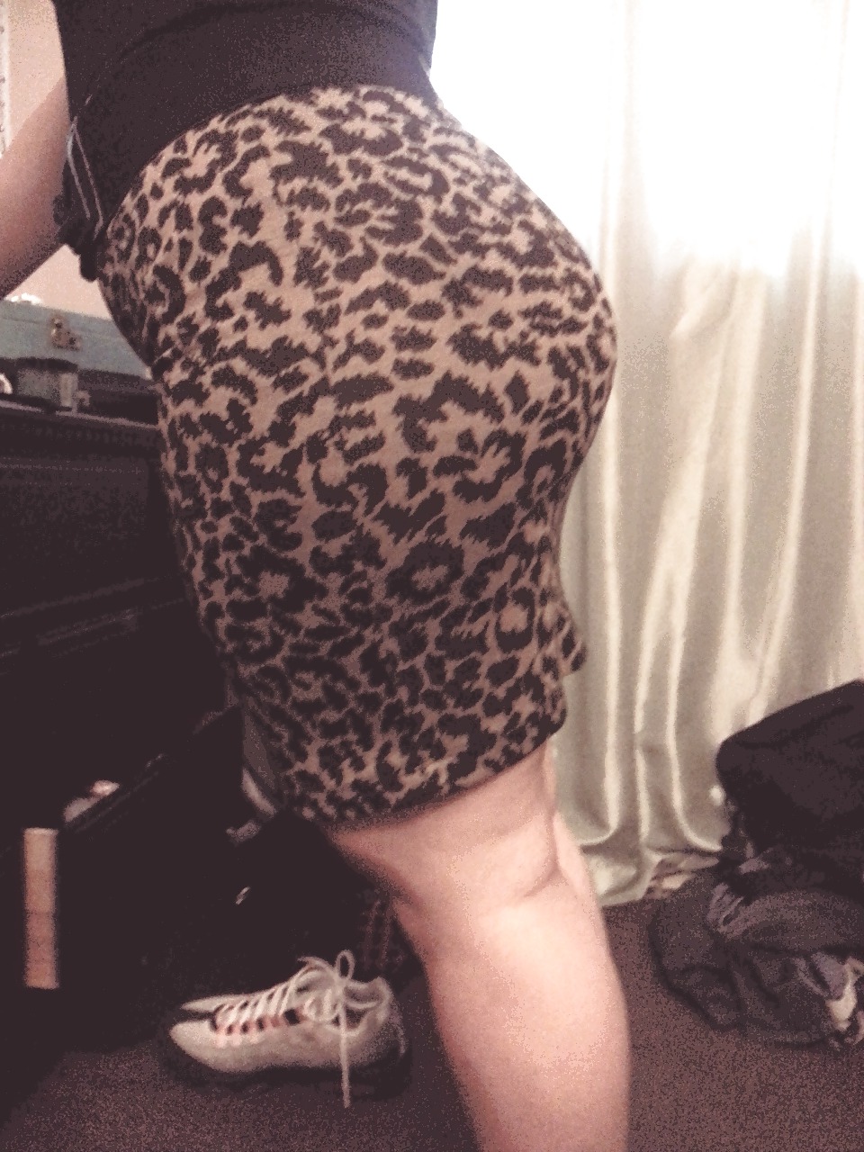 Pawg leopard dress #13467315