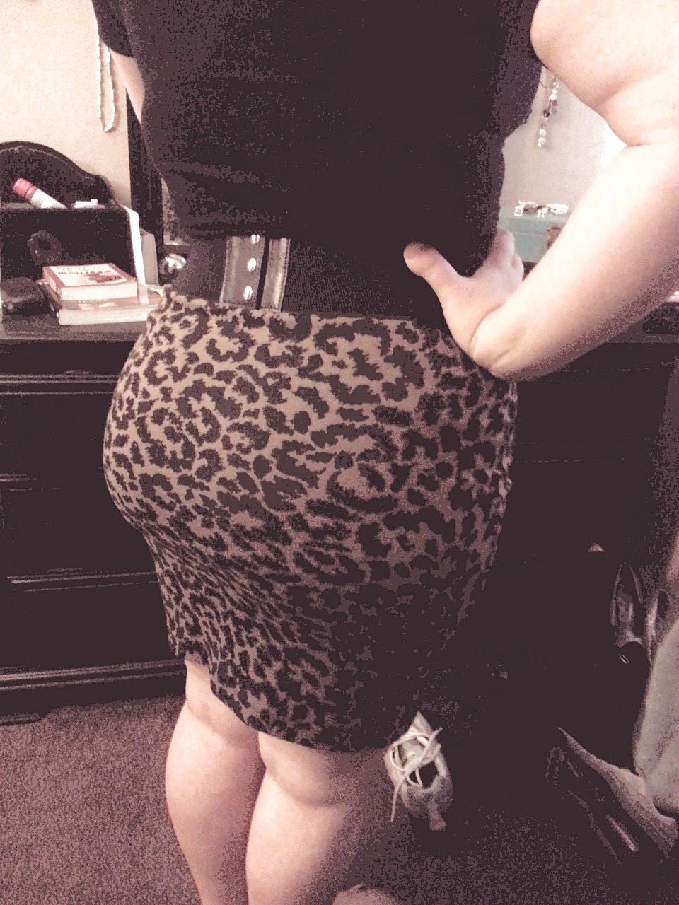 Pawg leopard dress #13467345