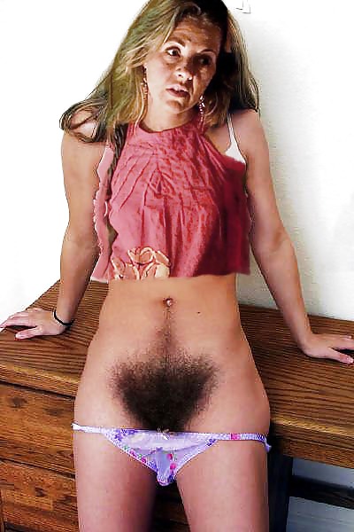 Mystery girl with superhairy cunt