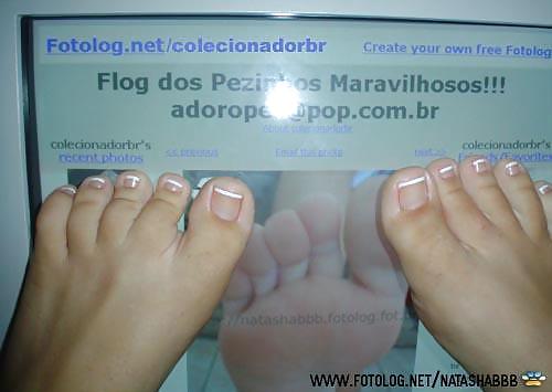 ナターシャ-セクシーなブラジリアンの足
 #18072622