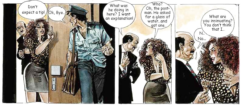 Erotic Comic Art 15 - The Postman #17335691