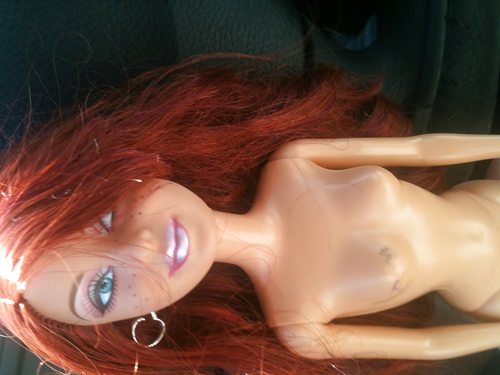 Sexy Roten Kopf Barbie #19684200