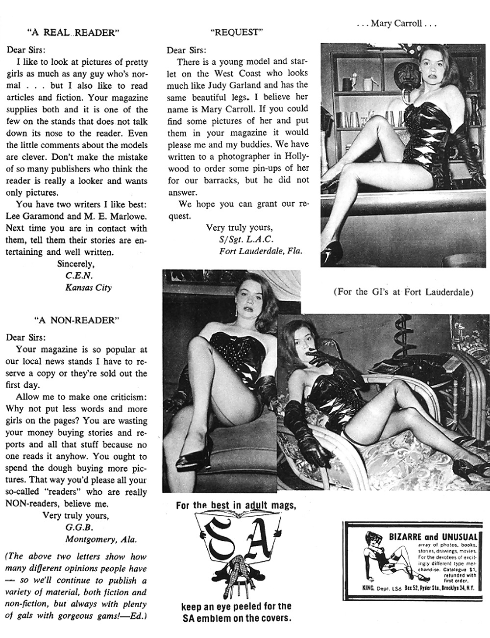 ヴィンテージ雑誌 leg show vol 01 no 06 - 1963
 #2918602