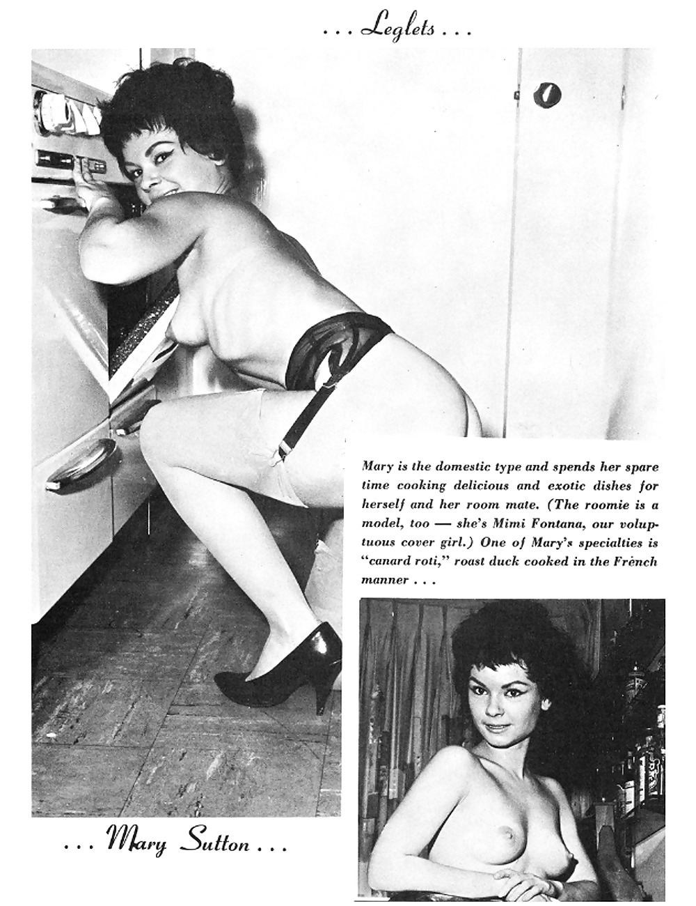 Vintage Magazines Leg Show Vol 01 No 06 - 1963 #2918671