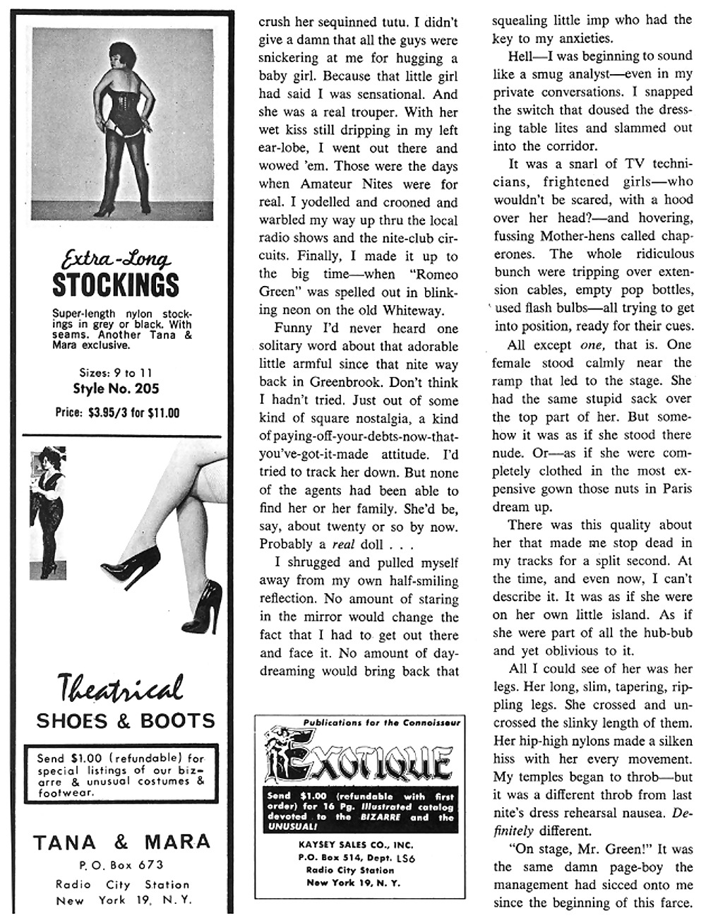 Vintage Magazines Leg Show Vol 01 No 06 - 1963 #2918695
