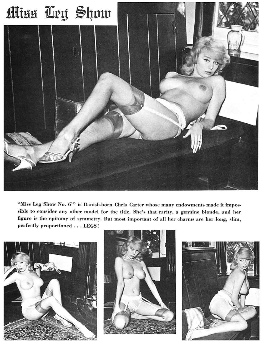 Vintage Magazines Leg Show Vol 01 No 06 - 1963 #2918800