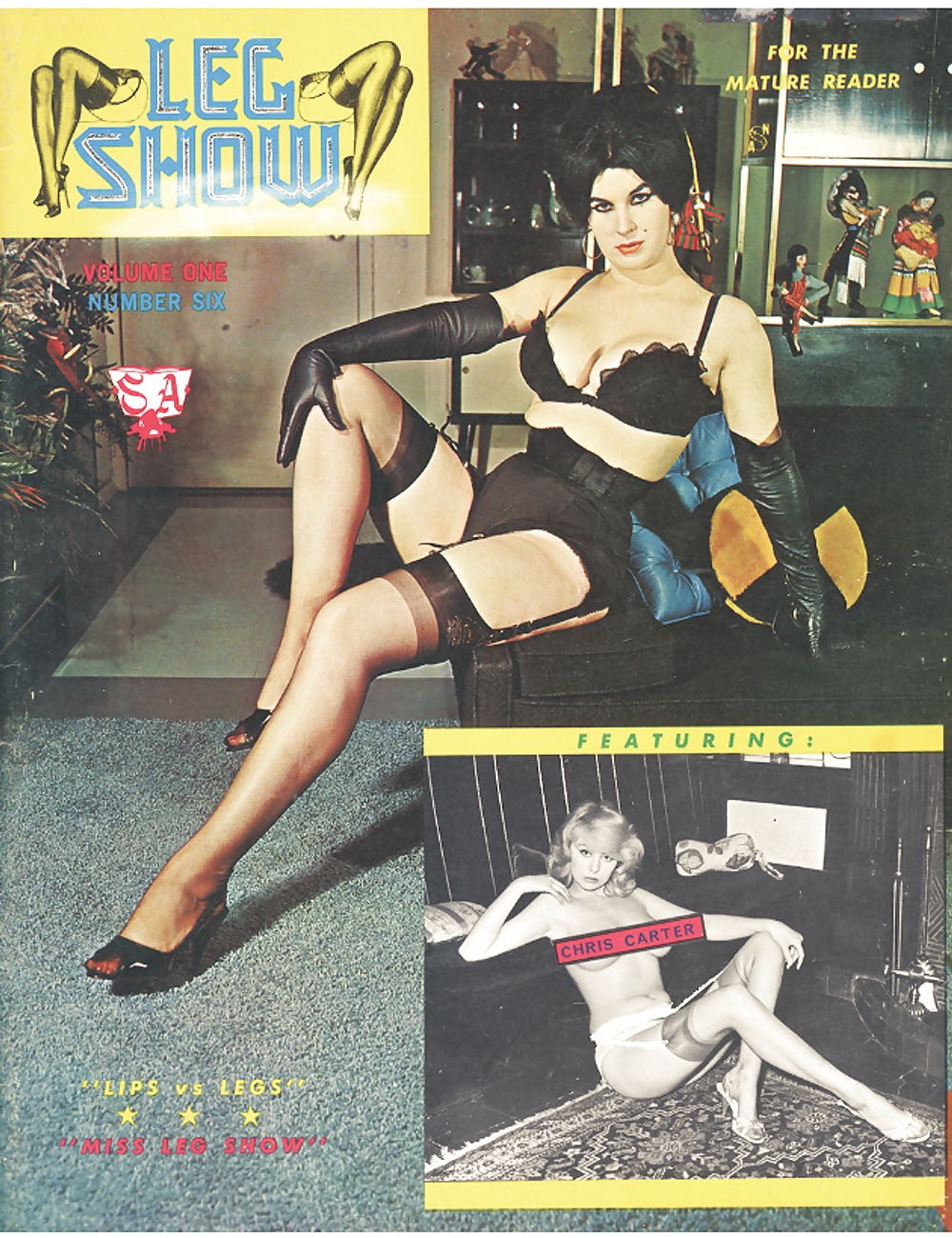 Vintage Magazines Leg Show Vol 01 No 06 - 1963 #2918891