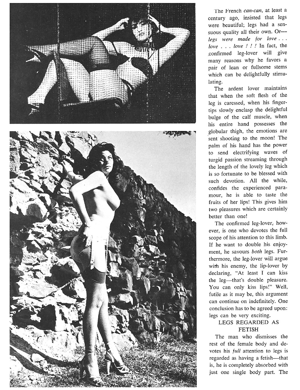 Vintage Magazines Leg Show Vol 01 No 06 - 1963 #2919207