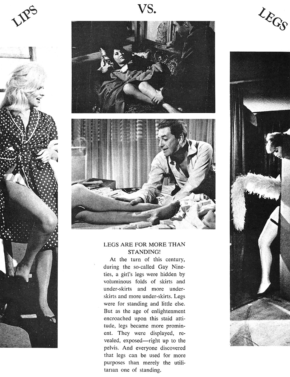 Vintage Magazines Leg Show Vol 01 No 06 - 1963 #2919304