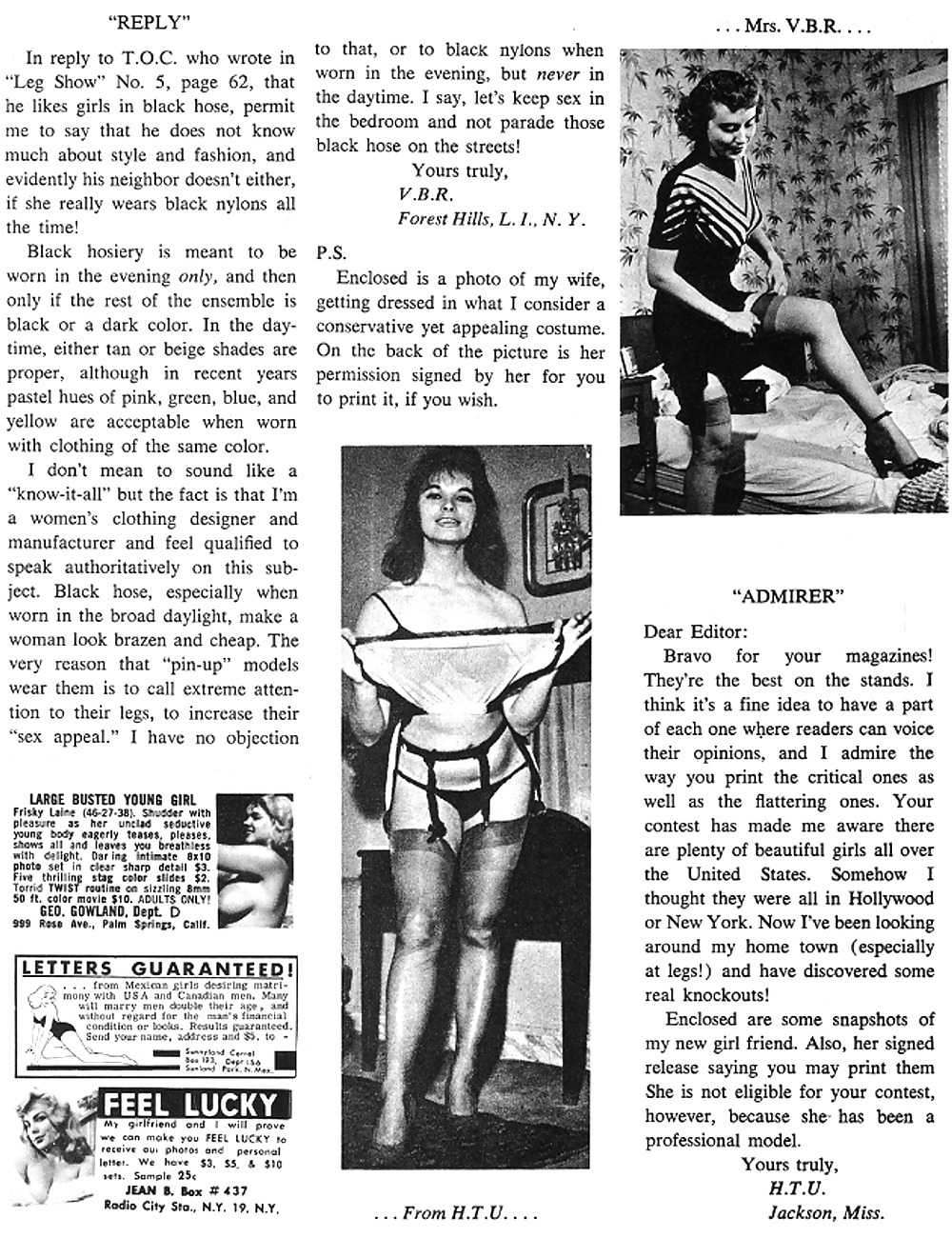Vintage Zeitschriften Bein Zeigen Vol 01 Kein 06-1963 #2919366