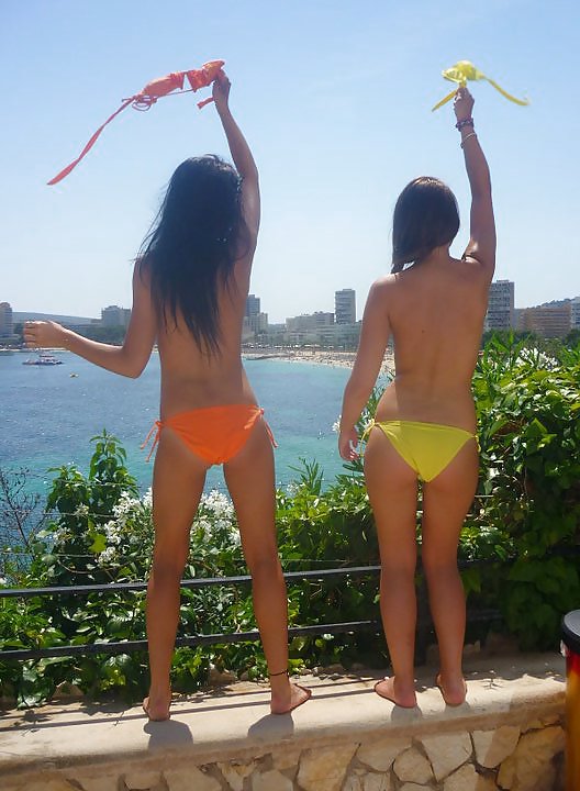 Album privato: ragazze delle vacanze di primavera che amano i bikini a mano
 #4645590